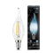 Лампа Gauss Filament Свеча на ветру 11W 750lm 4100К Е14 LED 1/10/50 104801211 - фото 71418