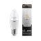 Лампа Gauss LED Candle-dim Crystal Clear E27 6W 2700К диммируемая 1/10/50 103202106-D - фото 7391