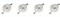 Мощный светодиод ARPL-3W-BCX45 Warm White (arlight, Emitter) (уп=50шт) 020957