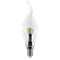 Лампа Gauss LED Candle Tailed Crystal clear  3W E14 2700K 1/10/100 HA104201103 - фото 7446