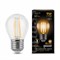 Лампа Gauss Filament Шар 9W 680lm 2700К Е27 LED 1/10/50 105802109 - фото 74545