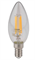 Лампочка филаментная диммируемая светодиодная OSRAM LED Star B, свеча, 520лм, 5Вт, 2700К, теплый свет, Цоколь E14, свеча 4058075230354 - фото 74637