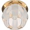 Светильник потолочный встраиваемый (ИВО) FERON JD114, декоративный JCD9 G9, золото, полушар, 70*70*7 28324 - фото 75624