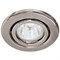 Светильник потолочный встраиваемый (ИВО) FERON DL11, под лампу MR16 G5.3, титан, круг, 90*90*27 мм, 15117 - фото 75955