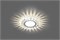 Светильник потолочный встраиваемый (ИВО) FERON CD907, под лампу с LED подсветкой 15LED*2835 SMD 4000 28850 - фото 76175