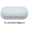 FL-LED SOLO-Ellipse С   8W 4200K овальный IP65    720Лм   8Вт 165*80*50мм 610072 - фото 76675