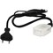 Сетевой шнур 4W для дюралайта LED-F4W со светодиодами (шнур 0,8м), LD122 26095 - фото 77813