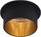 Светильник потолочный встраиваемый (ИВО) FERON DL6005, под лампу MR16 G5.3, черный-золотой, круг, 68 29733 - фото 78024