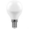 Лампа светодиодная FERON LB-550, G45 (шар малый), 9W 230V E14 4000К (белый), рассеиватель матовый бе 25802 - фото 78732