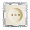 Розетка 1-местная б/з (механизм), серия Эрна, PST10-9109-02, слоновая кость 39327 - фото 80001