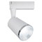 Светильник трековый светодиодный на шинопровод 12W, 1080 Lm, 4000К, 35 градусов, белый с хром рамкой 32448 - фото 80344