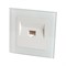 Розетка компьютерная 1-местная RJ-45, 8С, серия Катрин, GLS00-7007-01, белый 39170 - фото 80689