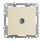Розетка телевизионная 1-местная (механизм), серия Эрна, PST00-9108-02, слоновая кость 39326 - фото 81249