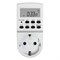 Розетка с таймером (недельная электронная), FERON TM24, IP20, 230V, 3600Вт/16А цвет белый, 100*45*79 23257 - фото 81320