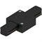 Коннектор прямой для шинопровода, черный, LD1006 для CAB1005 41735 - фото 81953