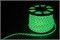 Дюралайт (световая нить) со светодиодами, 2W 100м 230V 36LED/м 13мм, зеленый, LED-R2W с 2 заглушками 26063 - фото 84220