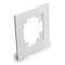 Рамка 1-местная, серия Катрин, GFR00-7001-01, белый 39517 - фото 85585