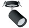 Светильник светодиодный 10+3W, 900Lm, 4000К, 35 градусов, черный, AL180 32707 - фото 85725