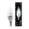 Лампа Gauss LED Candle Crystal Clear E14 4W 4100К 1/10/50 103201204 - фото 8701