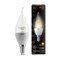 Лампа Gauss LED Candle Tailed Crystal Clear E14 4W 2700K 1/10/50 104201104 - фото 8708