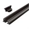 Шинопровод для трековых светильников 1м черный (в наборе токовод заглушка крепление) (CAB1003) 10340 CAB1003 - фото 87520