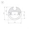 Профиль ARH-ROUND-D8-2000 ANOD (Arlight, Алюминий) 036325 - фото 88689