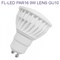 Лампа FL-LED PAR16 9W LENS GU10 2700K 63x50мм (220V - 240V, 810lm) -   (S320) АКЦИЯ!!! S320 - фото 9217