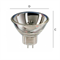 Лампа галогенная LightBest LBH 9007 150W 15V GZ6.35PT (64634 HLX, 6423FO) 700809007 - фото 98825